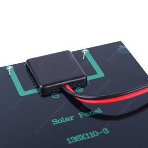 휴대용 DIY 폴리 실리콘 에폭시 패널  방수 태양 전지판  고효율 9-12V  3.7V 배터리  5W  2V