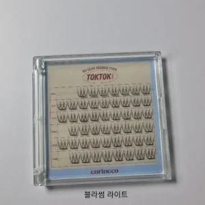 코링코 톡톡하라 노글루 속눈썹 1개_블라썸 라이트