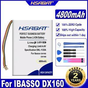 HSABAT DX160 4800mAh 배터리 Ibasso DAP 플레이어