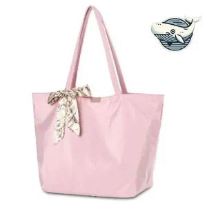 [골드스마일]우아한 핑크 리본 숄더백 세련된 기저귀 가방 캔버스가방
