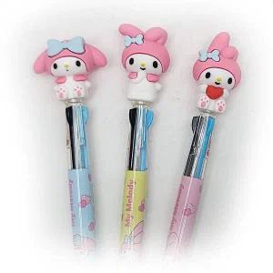산리오 마이멜로디 볼펜 캐릭터 펜슬 펜 3색 0.7mm 피규어펜