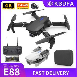 KDBFA 2024 새로운 E88 프로 WIFI FPV 드론 광각 HD 선물을 RC 잡아 장난감 카메라 헬리콥터 높이 Quadcopter 1080P Foldable Dron 4K