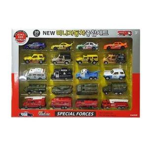 SAF 미니카 종합자동차선물20P세트