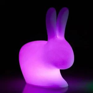 야외 토끼 장식 발광 조형물 장식 벤치 조명 의자 스툴