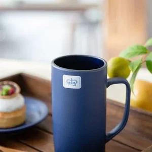 도자기 머그컵 음료수 컵 500ml 조이엘로 일자형 물잔 생활용품 도자기잔 도자기컵