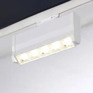 더쎈 LED 레일조명 멀티 레일등 5구 20W 린느 양방향 각도조절 회전 트랙조명