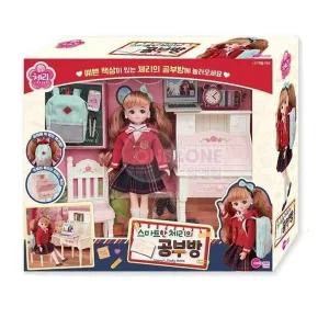 여아 역할놀이 캐릭터 인형 체리 체리의공부방 (WD88446)
