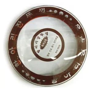 항아리 유리 뚜껑 23cm 장독 된장 보관 단지 장뚜껑 2호 항아리뚜껑 장뚜껑 장독뚜껑