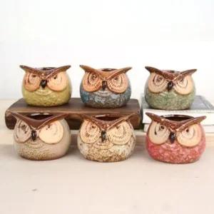 토기분 동물 6P세트 화분 다육식물 귀여운 집들이선물 토분 식물키우기 빈티지화분