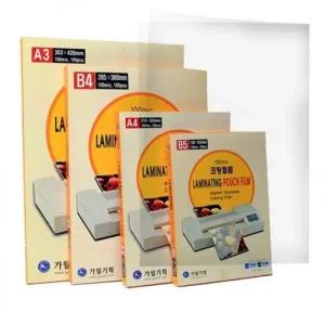코팅기 라미네이터 100mic A3 1권코팅지 100매 (47oQm)