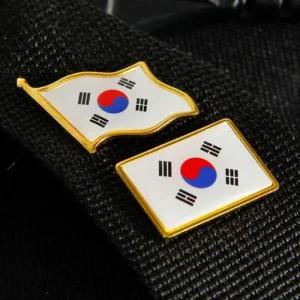 외국인선물 브로치 기념품 태극기배지 굿즈 미니 (47NRC)