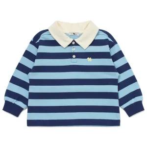 [블루독베이비 10] 25FW (BL) 스트라이프 스웨트셔츠 (45A19334011)