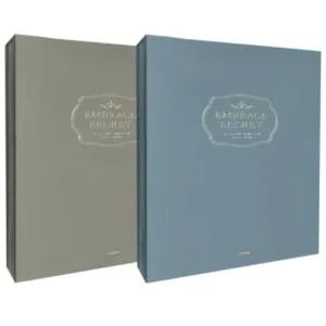 접착식 앨범 20매 블루 1권 320x335mm 접착앨범 결혼앨범 돌사진 백일사진 사진앨범 포토앨범