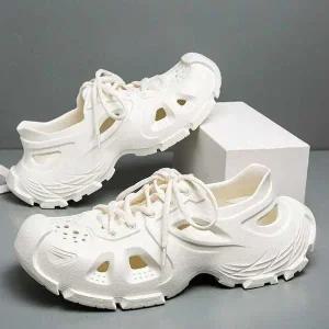 [오노마] ONM 펀칭 아웃도어 샌들 러프솔 워터 슈즈 커플 여행 (S37313065)