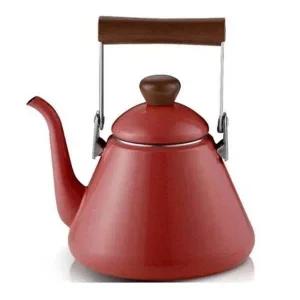 코카코 법랑 주전자 인덕션 주전자 티포트 체리 1.7L_23325785