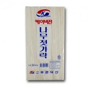 나무 젓가락 30P 일회용 저분 도시락 소품 캠핑