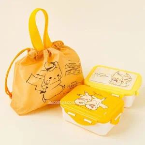 포켓몬스터 콤팩트 2단 도시락 파우치세트