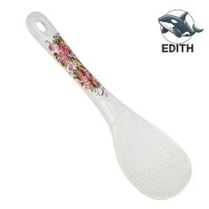 걸이형 꽃무늬 도자 밥주걱 예쁜 주방용품