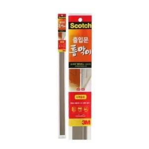 3M 스카치 출입문 틈막이 2117 사계절용/실내외겸용 4.2x91cm (1개) 자재