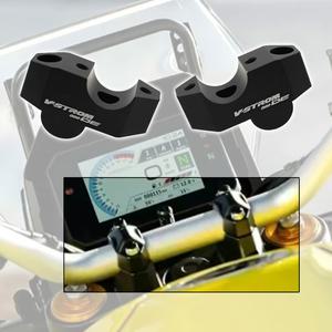 바이크 오토바이 핸들 바 라이저 바 클램프 커버 바이크 오토바이 마운트 어댑터 vstrom 800 800DE VSTROM