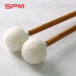 [보리보리/진성뮤직]SPM 팀파니말렛 T-09B t09b 소프트펠트 대나무핸들 악기말렛 에스피엠 타악기