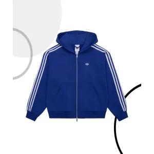 아디다스 후드 집업 - 로얄블루:화이트 KC9318 313912