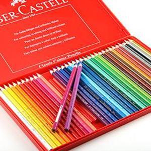 [열린화방]파버카스텔 유성색연필 36색[틴케이스]/화버카스텔/색연필/디자인/POP