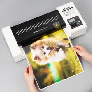 카피어랜드 프로라미 코팅기 화이트 LCD A3 4롤러 고급형 스틸 HC-4340D +코팅지