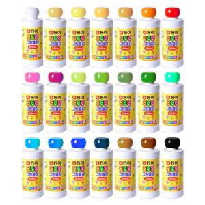 동아 노랑병아리 딩동댕 그림물감 (200ml) 낱색 미술 그리기 유치원 대용량 수채화 유아 어린이물감