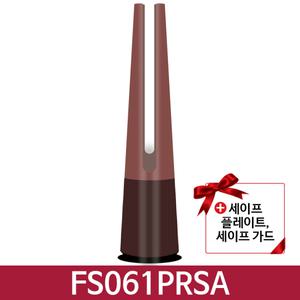 [롯데백화점]LG전자 LG 퓨리케어 에어로타워 오브제컬렉션 FS061PRSA 온풍겸용 네이처레드우드 / KN