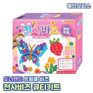 도너랜드 천사비즈 트윙클 NO2. 큐티키트 콕콕 보석십자수 트윙클비즈 DIY 구슬 악세사리 큐빅 집콕놀이