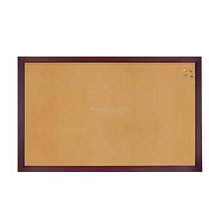 토탈 콜크 게시판 체리우드 600mmX900mm ( 코르크 게시판 콜크보드 보드판  메모판  맞춤 주문 제작