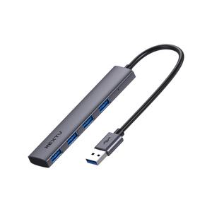 USB3.0 4포트 무전원 멀티 허브 5Gbps 노트북 PC USB확장 분배 메모리 외장하드 키보드 마우스 케이블길이15cm
