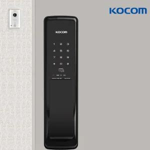코콤 KDL-HP750S 무타공 푸시풀 도어락 스마트 디지털도어락 현관문 번호키 설치 교체