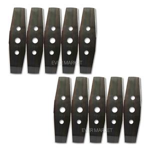 예초기 2도날 이도날 2도칼날 일자형 칼날 국내산 예초기날 10개입
