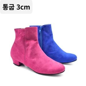 케이탑 D8094 세무 숏 앵클 부츠