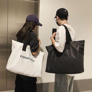 캔버스 숄더백 캐주얼 쇼퍼백 대형 데일리 에코백