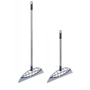 만능 청소 실리콘 빗자루 스퀴지 깔끔청소 블루 J308