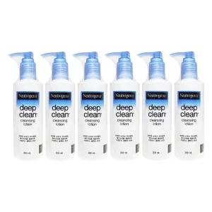 뉴트로지나 딥클린 클렌징 로션 200mL x 6개