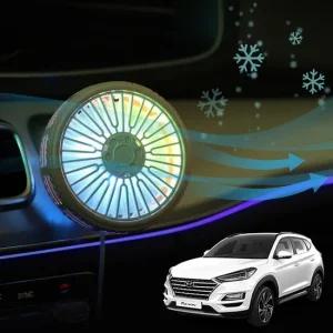 올뉴투싼 에어서큘레이터 차량선풍기 시즌2 차량용선풍기 자동차미니선풍기