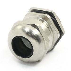 실버 톤 메탈 M24 x 1.5 8-13mm 케이블 글랜드 커넥터