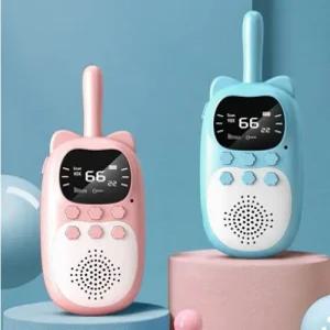 유아 무전기 어린이날 어린이 유아 장난감 소형 생활용 캠핑 놀이 무전기 2개 세트