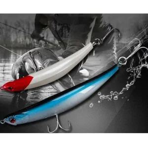 하드미끼 플로팅 연필 낚시 유혹 물고기 인공 미끼 하드미끼 플로팅 유혹 물고기 인공