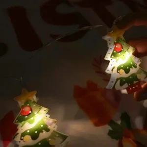 고품질 DIY 크리스마스 만들기 LED 가랜드 트리 꾸미기 단체 어린이집 (WCF2808)