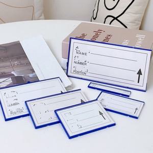 50개 자석 부착형 창고 보관 선반 디스플레이 플라스틱 사인 종이 카드 라벨 전시 프레임 홀더