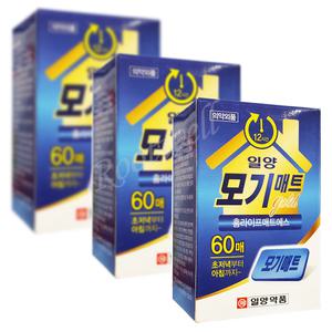 일양 모기 매트골드(60매입)x 3통 전자모기향