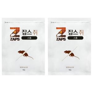 [먹이형 신개념 쥐약] 잡스 쥐약 스톰 100gx2개 쥐 살서제 쥐퇴치제