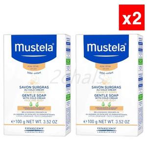 Mustela무스텔라 베이비 젠틀 비누 스킨&바디100g 4개