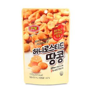 머거본 허니로스티드 땅콩 110g 안주 견과