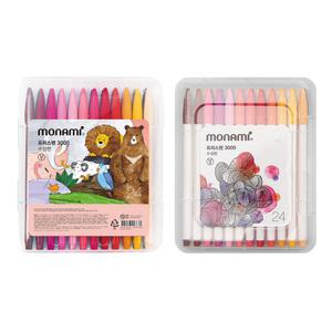 officeseller 모나미 프러스펜 플러스펜 24색 세트